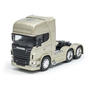 اسباب بازی ماشین فلزی اسکانیا سه محوره مقیاس 1:32 مدل WELLY Scania R730 V8_اسباب بازی